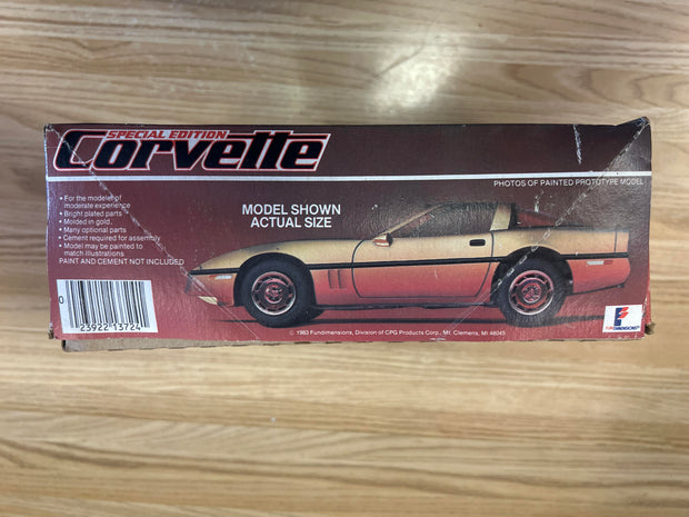 Special Edition Corvette 1/25th Scale