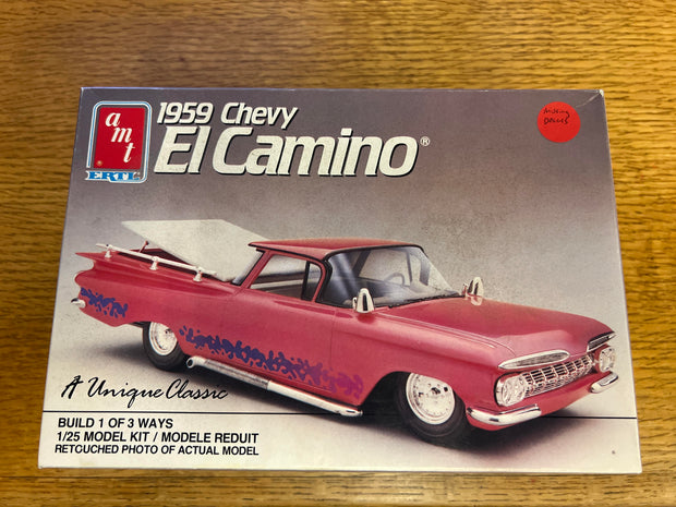 1959 Chevy El Camino 1/25 Scale