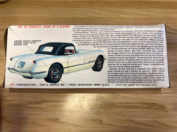 '53 Corvette 1/25th Scale