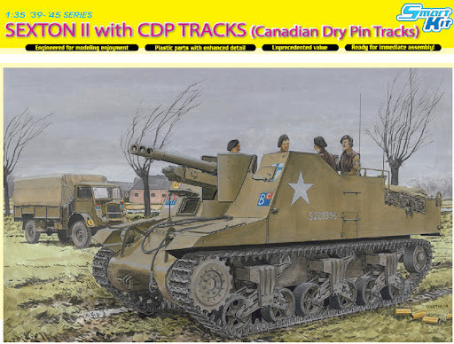 1/35 Sexton 2 with CDP Tracks, (Canadian Dry Pin Tracks)