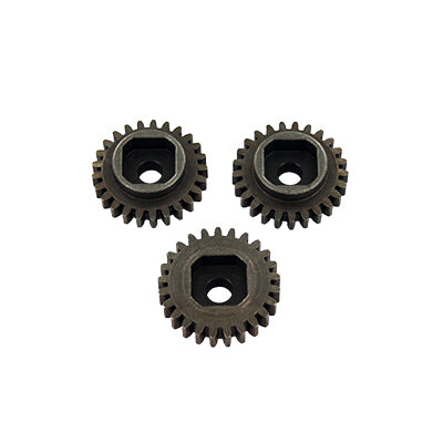 25T Steel Gear, Square Drive (3pcs)