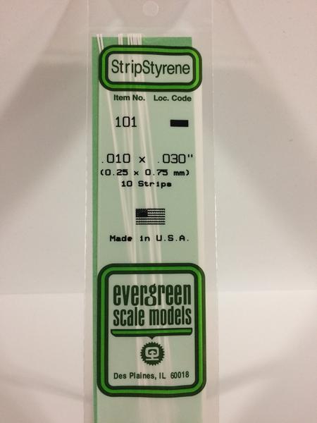 Styrene 101 .010 X .030