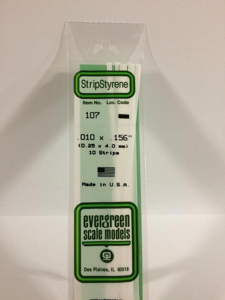 Styrene  .010 x .156