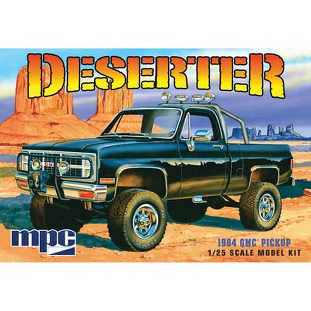 1984 GMC Pickup White Plastic Model Kit