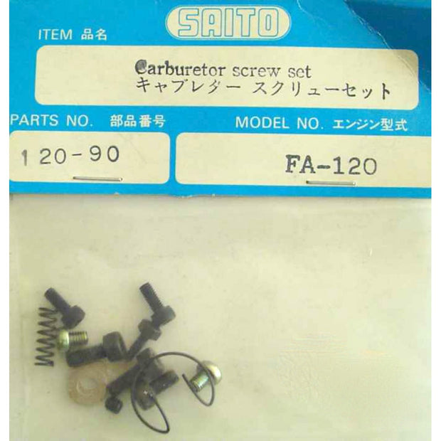 Carburetor screw set