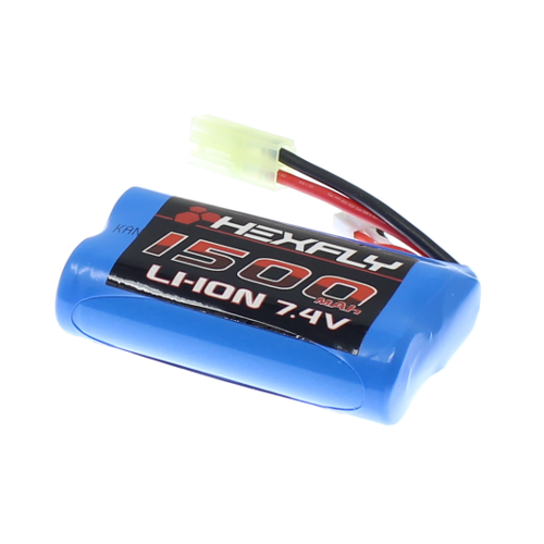 7.4V 1500mAH Battery With Small Tamiya Plug