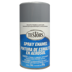 Testors 3oz Spray Enamel Gloss Grey