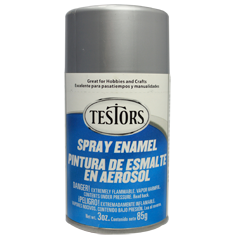 Testors 3oz Spray Enamel Chrome