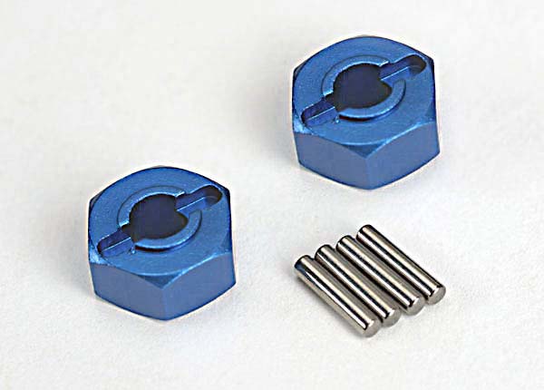 Hex Hub Aluminum (2) Blue