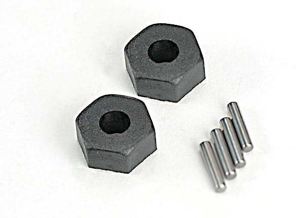 Wheel Hub Hex (2) Stub Axle Pins (2)