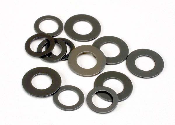 PTFE-coated washers (5x11x.5mm) (use with self-lubricating bushings)