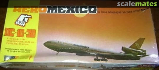 DC-10-30 AeroMexico- 1/144 scale