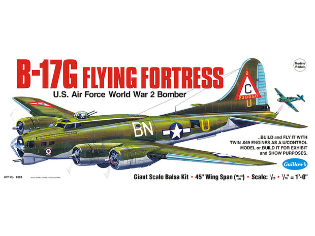 B-17G Flying Fortress 45" Wing Span