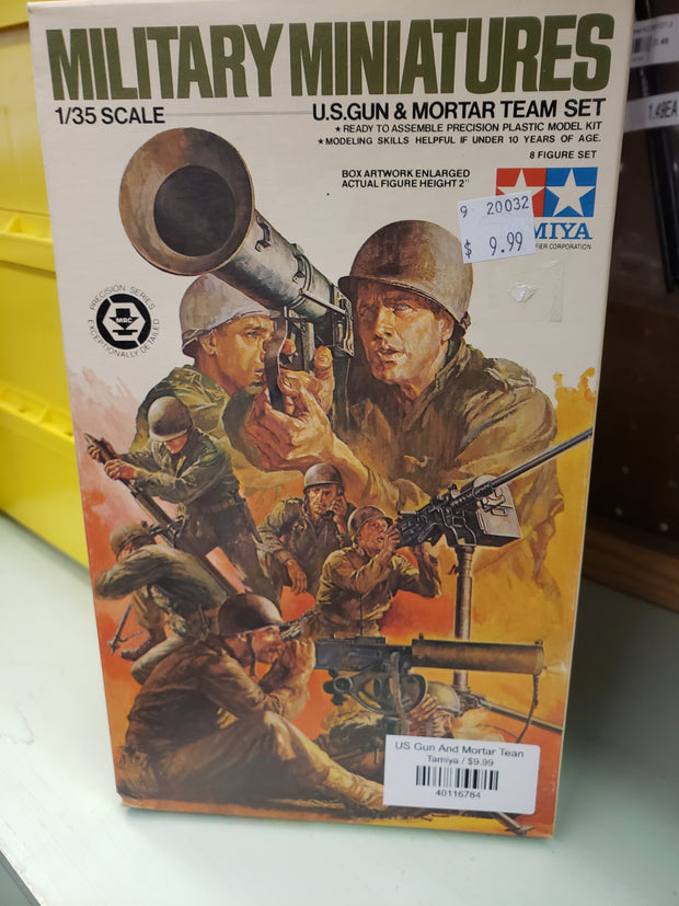 1/35 Gun & Mortar Team Set