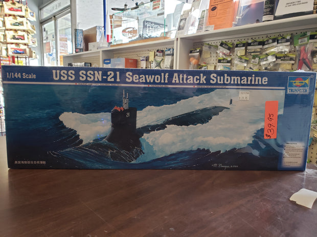 USS SSN-21 Seawolf Attack Submarine