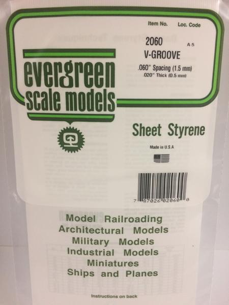 Styrene Sheet  V- Groove