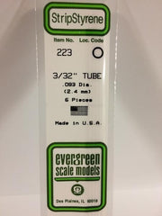 Styrene  3/32" Tube