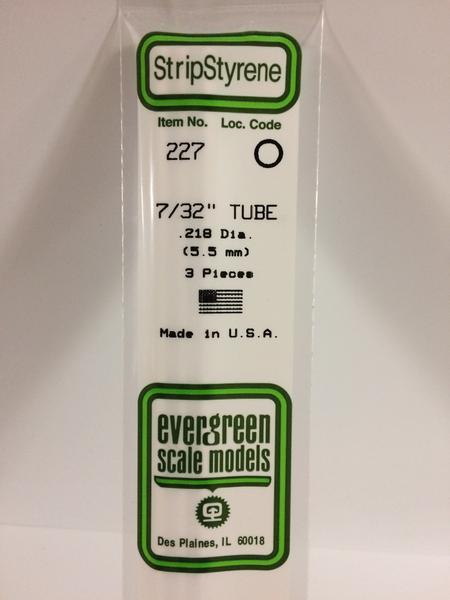 Styrene  7/32"Tube