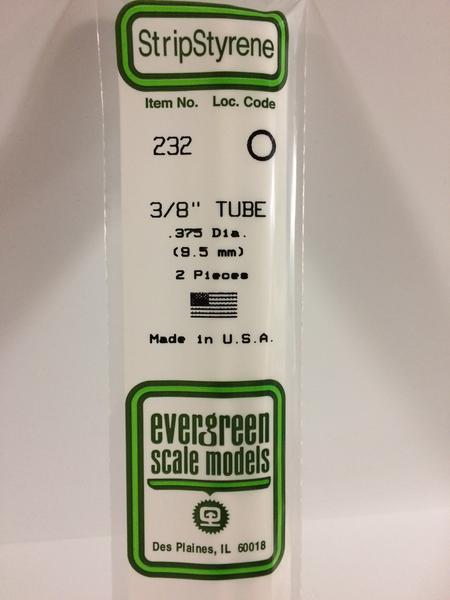 Strip Styrene 3/8" Tube