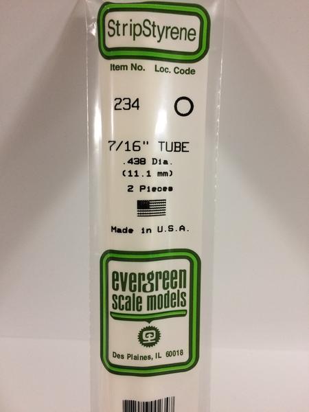 Strip Styrene 7/16" Tube