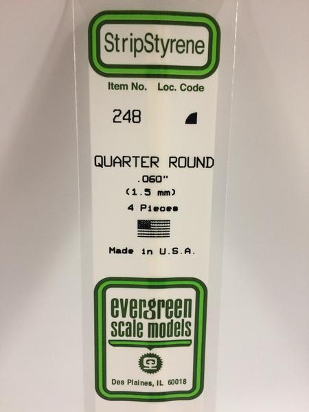 Strip Styrene Quarter Round