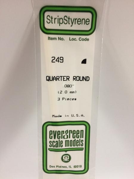 Strip Styrene Quarter Round