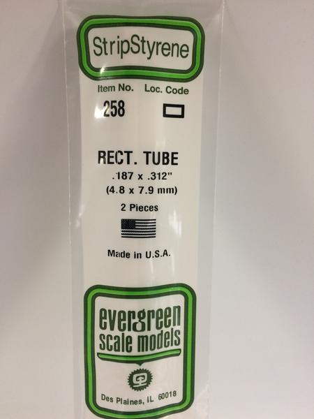 Strip Styrene Rectang. Tube