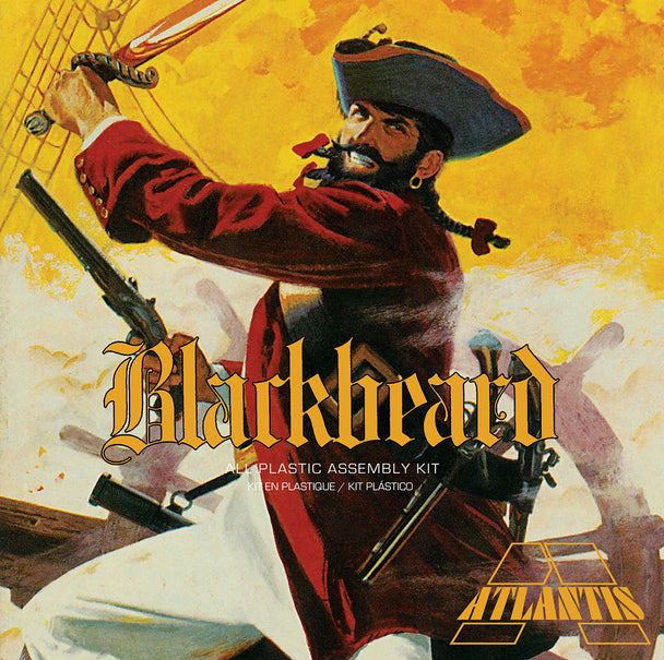 Blackbeard the Bloodthirsty Pirate 1/10 Plastic Model Kit