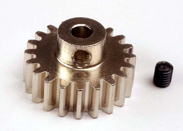 Gear, 21-T pinion (32-p) / set screw