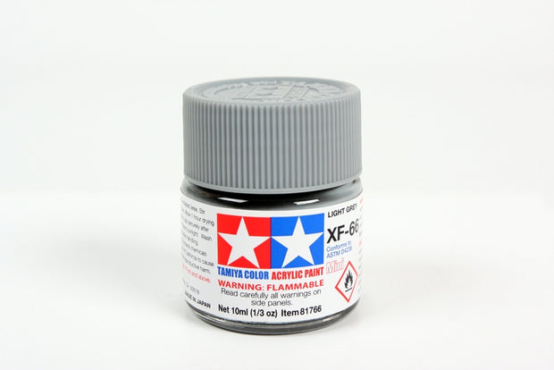 Tamiya Acrylic Paint 1/3oz. Light Grey XF66