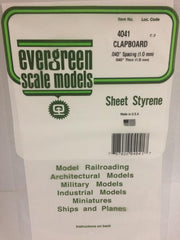 Styrene Sheet Clapboard