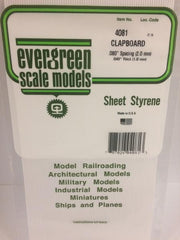 Styrene Sheet Clapboard