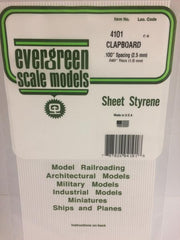 Styrene Sheet Clapboard