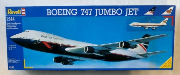 BOEING 747 JUMBO JET- 1/ 144 scale