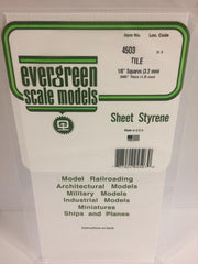 Styrene Sheet Tile 1/8"