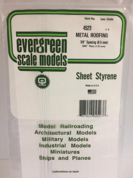 Styrene Sheet Metal Roofing