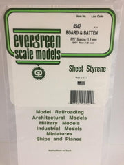 Styrene Sheet Board & Batten