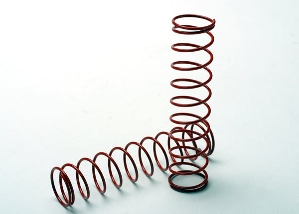 Springs, red (for Ultra Shocks only) (2.5 rate) (f/r) (2)