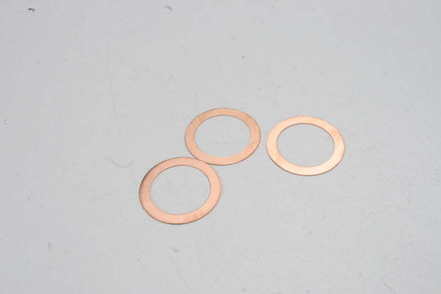 Gaskets, cooling head: 0.20, 0.30, 0.40mm (1 each) (0.30mm stock) (TRX 3.3)