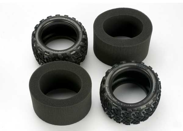 Tires, Talon 3.8' (2)/ foam inserts (2)