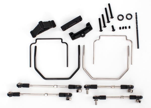 Sway bar kit, Revo® (front and rear) (includes thick and thin sway bars and adjustable linkage) (requires part #5411 to install rear bumper)