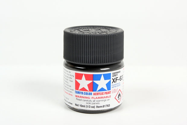 Tamiya Acrylic Paint 1/3oz. German Grey XF63