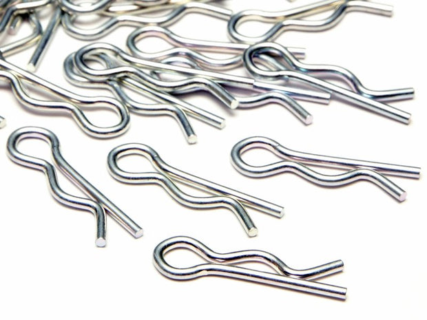 Body Pin (8mm/SILVER/LARGE/20pcs)