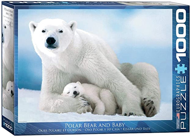 Polar Bear and Baby (1000pc puzzle)