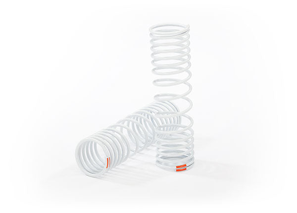 Springs, rear (progressive, -20% rate, orange) (2)