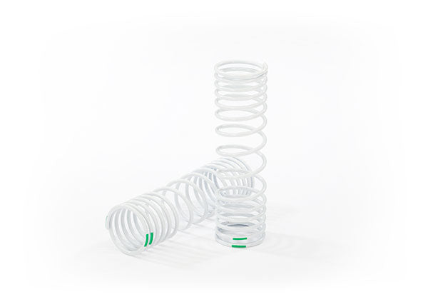 Springs, rear (progressive, -10% rate, green) (2)