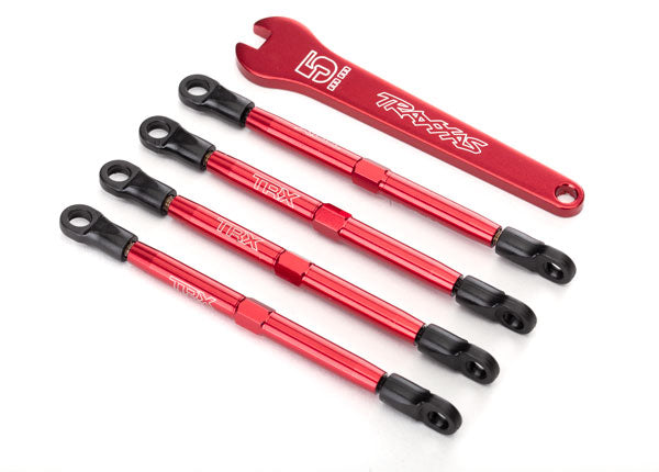 Toe Link Aluminum Red