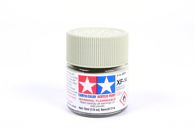 Tamiya Acrylic Paint 1/3oz. J.A. Grey XF14