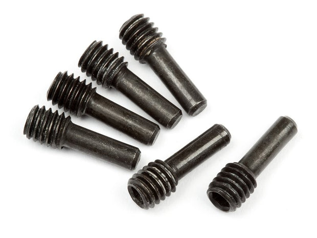 Screw Shaft M4x2.5x12mm (BLACK/6pcs)