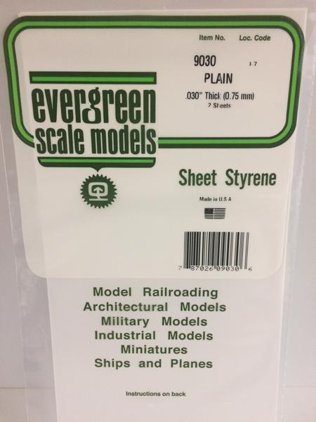 Styrene Sheet  Plain